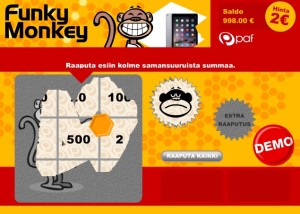 Funkey monkey raaputusarpa